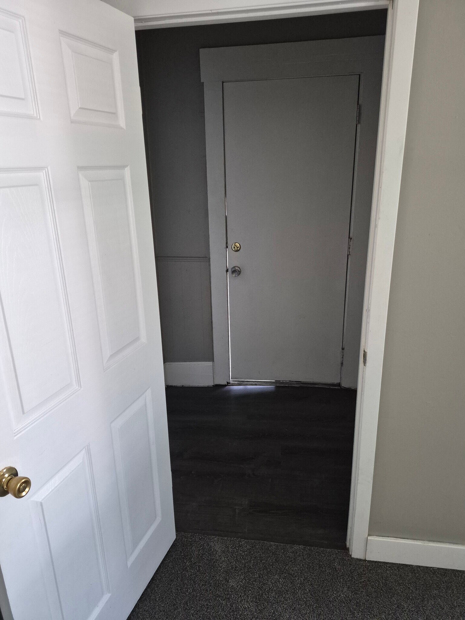 Entry view from bedroom - 343 Belgrade Ave
