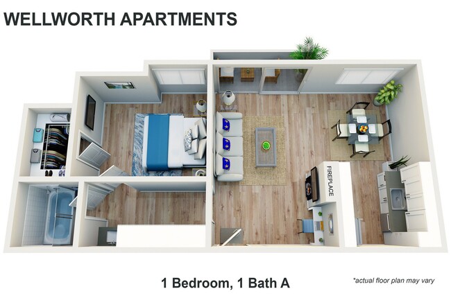 Floorplan - Wellworth Apartments