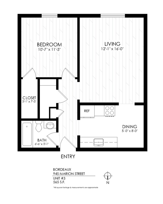 Floorplan - Bordeaux