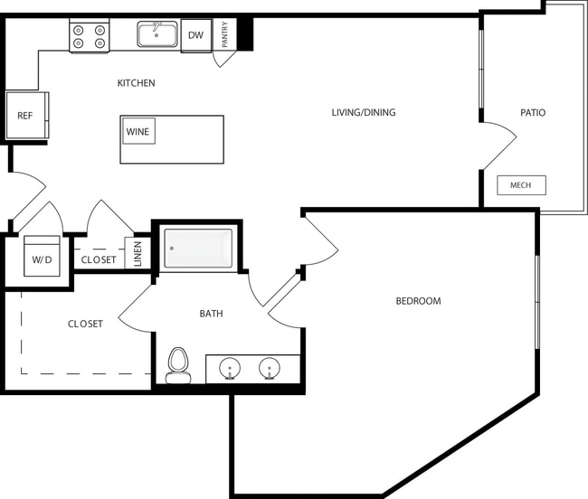 Floorplan - Mara Pacific Beach