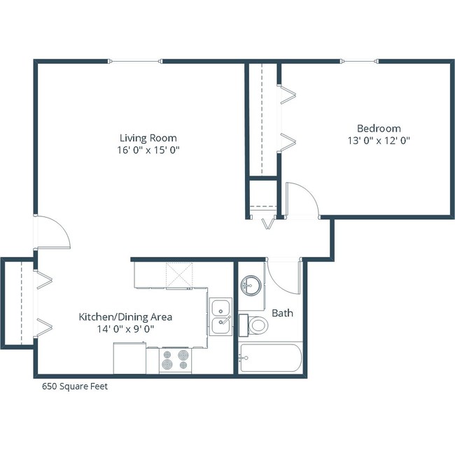 Floorplan - Riverpark Apartment Community