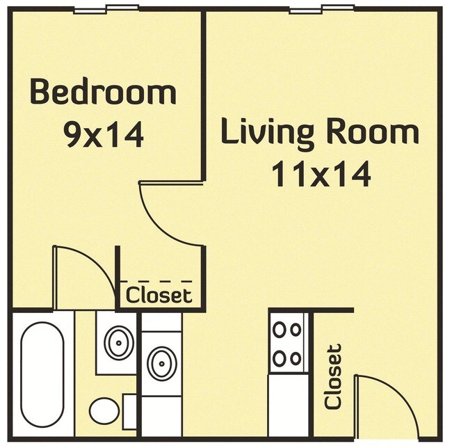 Floorplan - Collegewood- All One Bedroom