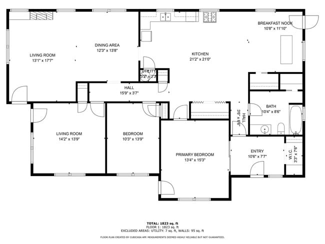 XL HOME! 3 bed, 1 bath, LOTS OF ROOM! - XL HOME!  3 bed, 1 bath, LOTS OF ROOM!