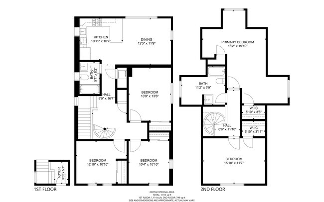 Floorplan - 1940-1942 Haste St.