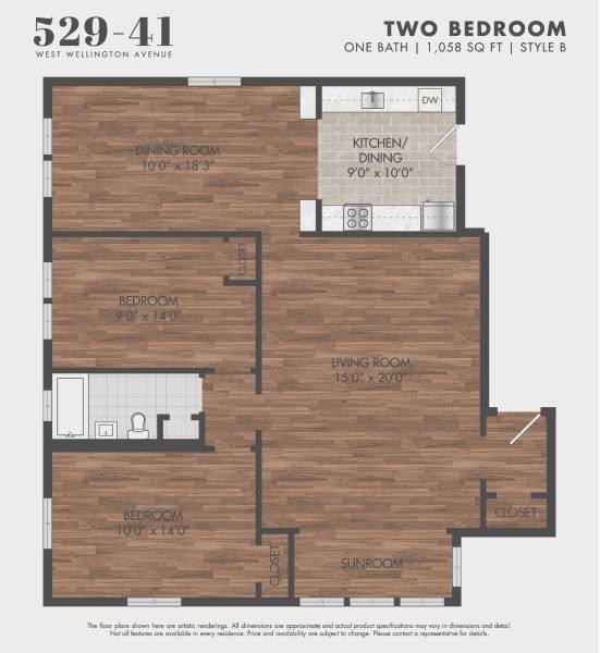 Floorplan - 529-41 W Wellington