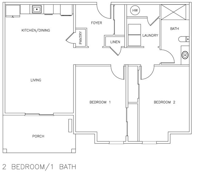 Floorplan - The Laurel at 401 Albany Turnpike