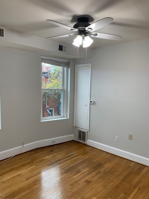 Empty Living Room - 1706 U Street Northwest