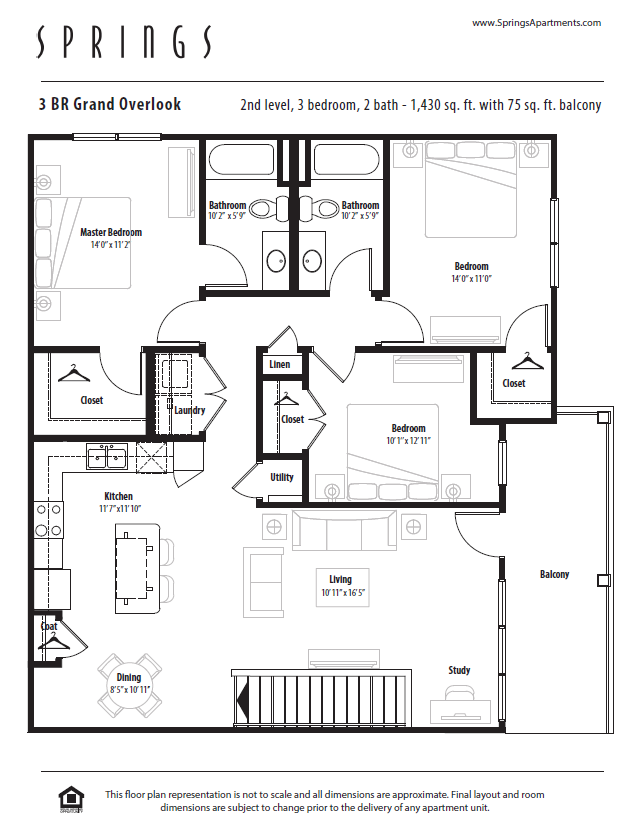 Floorplan - Springs At Weber Road