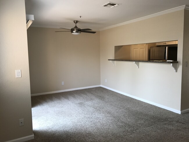 Living/Dining area with opening to kitchen - 470 Bollinger Canyon Ln