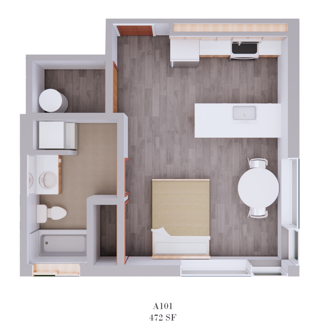 A101 472 sq ft - McCormick View