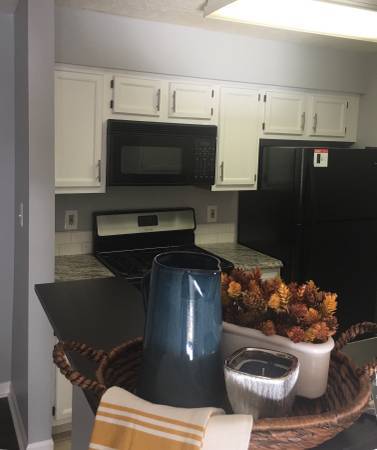 Kitchen with Plenty of Cabinet Space. - 8961 Town Center Cir
