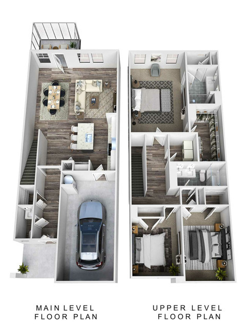 The Wrenn Floor Plan - ABODE at Ream's Pointe