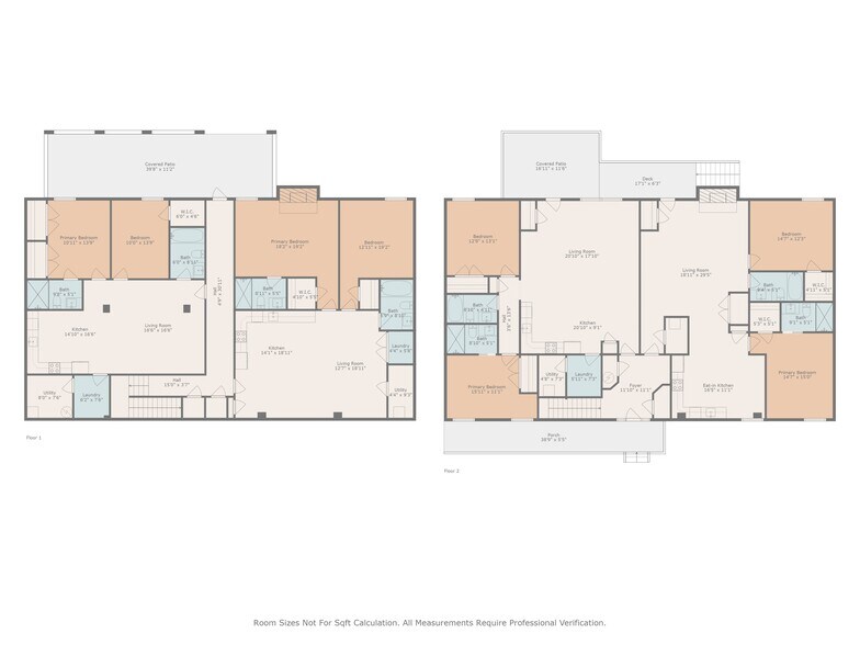 Floor plan for main level and lower level - 216 Legion Dr