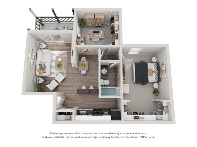 Floorplan - Aero Riverside