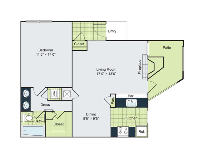 Floorplan - The Henry B