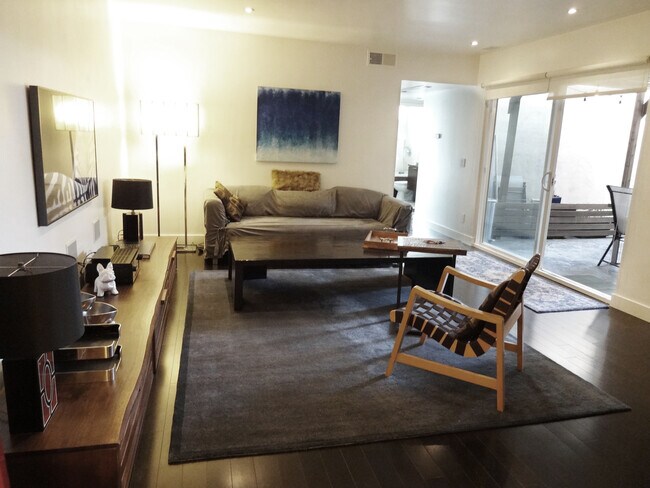 Living room/Patio - 1010 Palm Ave