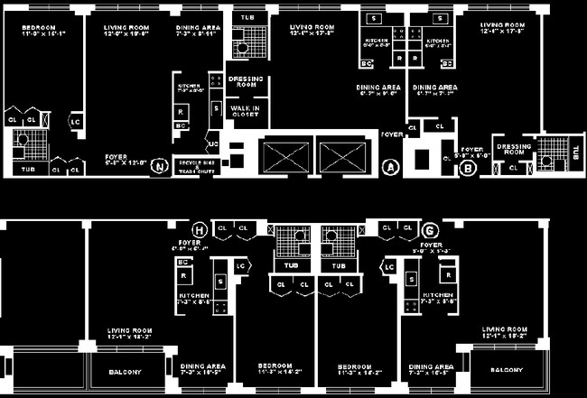 Floorplan - Executive House Apartments