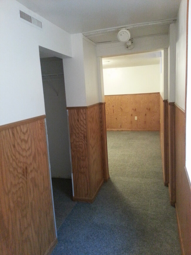 Bedroom hallway closet - 307 Hovey Ave