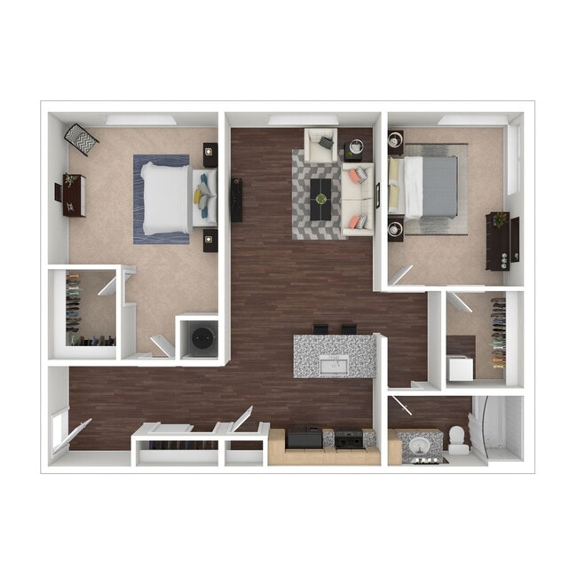 Floorplan - The Piedmont Apartments