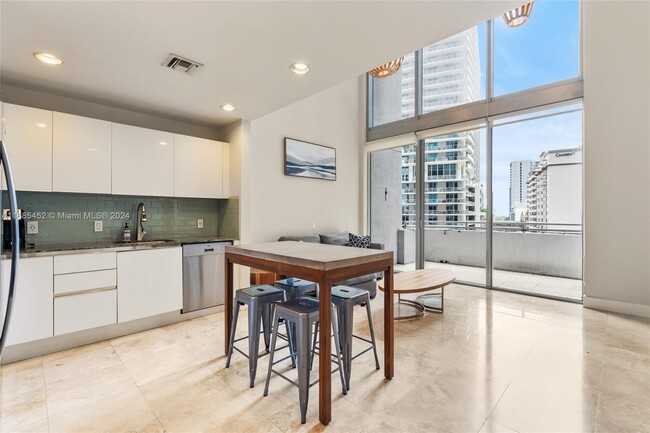 Kitchen Angle View - 1050 Brickell Ave