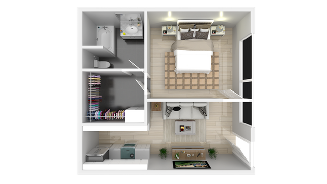 Floorplan - The Preston at Hillsdale