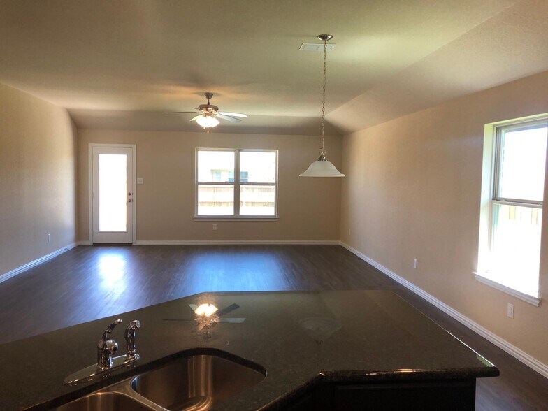 View from open kitchen - 530 Meadowlake Dr
