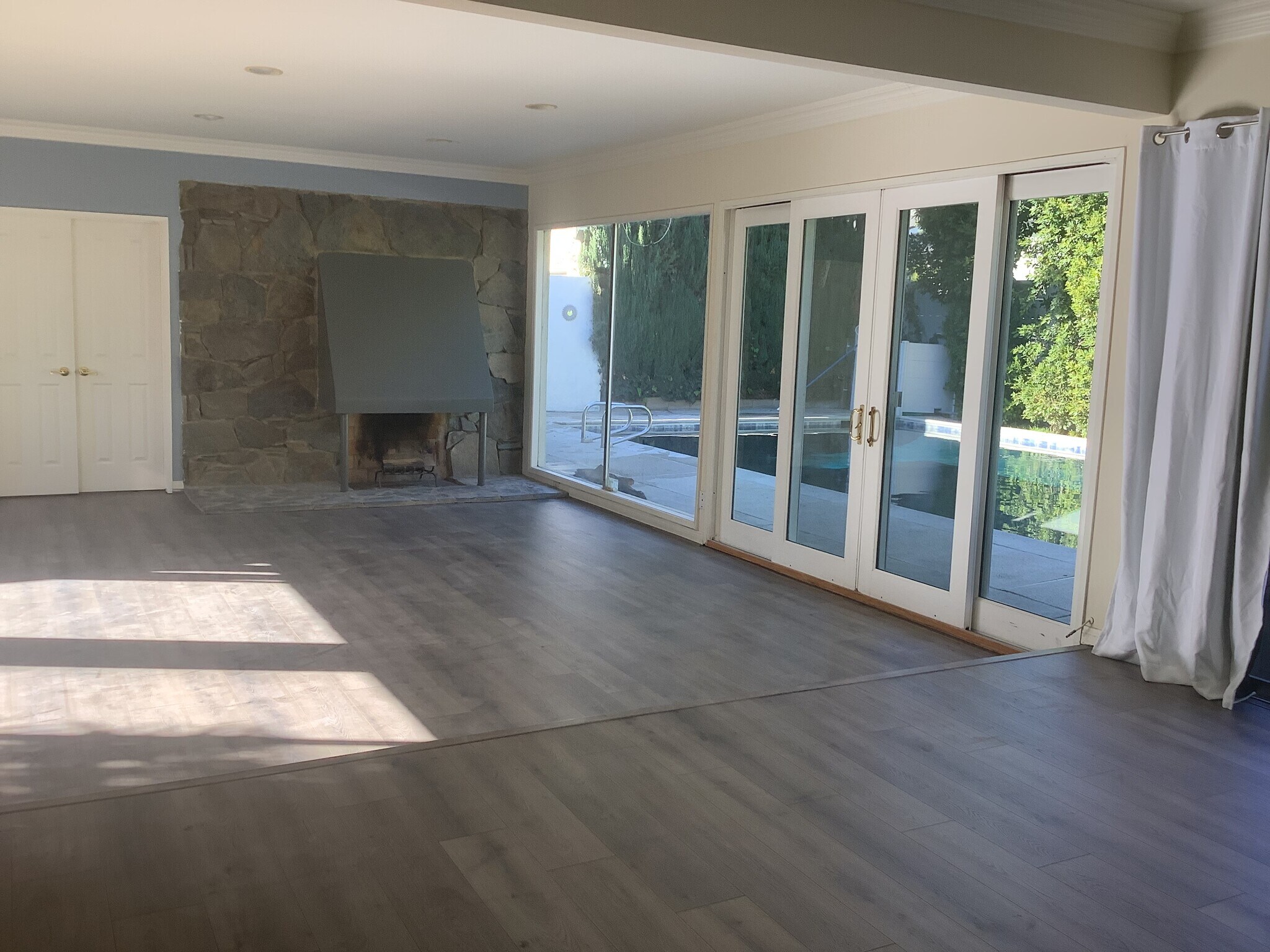 NEW living room flooring - 15707 Varden St