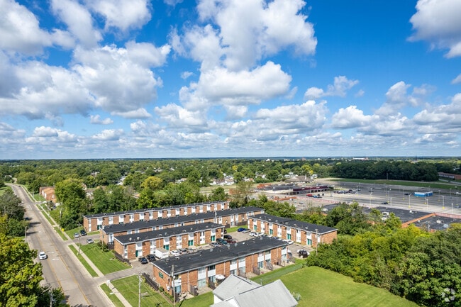 Aerial Photo - Southfield Village Apartments