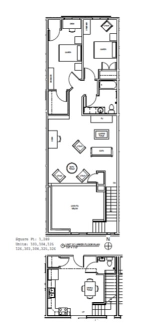 2BR/1BA - Sibley Park Apartments