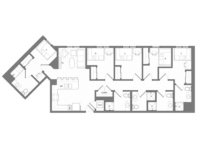 5x5 D - HERE Reno Student Apartments