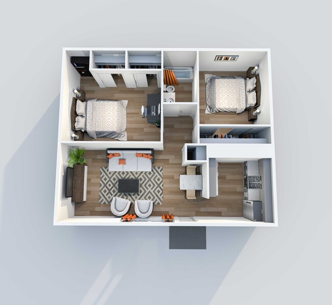 Floorplan - Villa Nueva Apartments