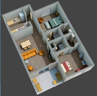 Floorplan - Palms at Sand Lake