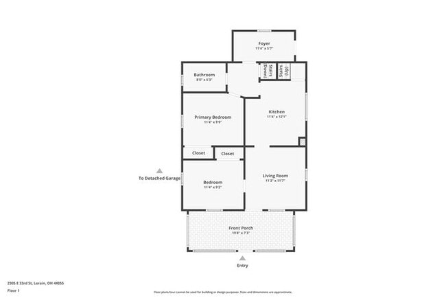 Building Photo - 3-Bedroom Lorain Home