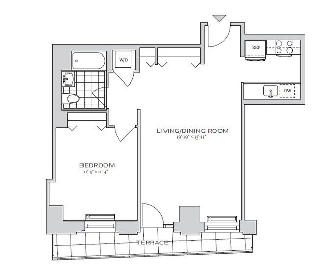 Floorplan - 70 Pine Apartments