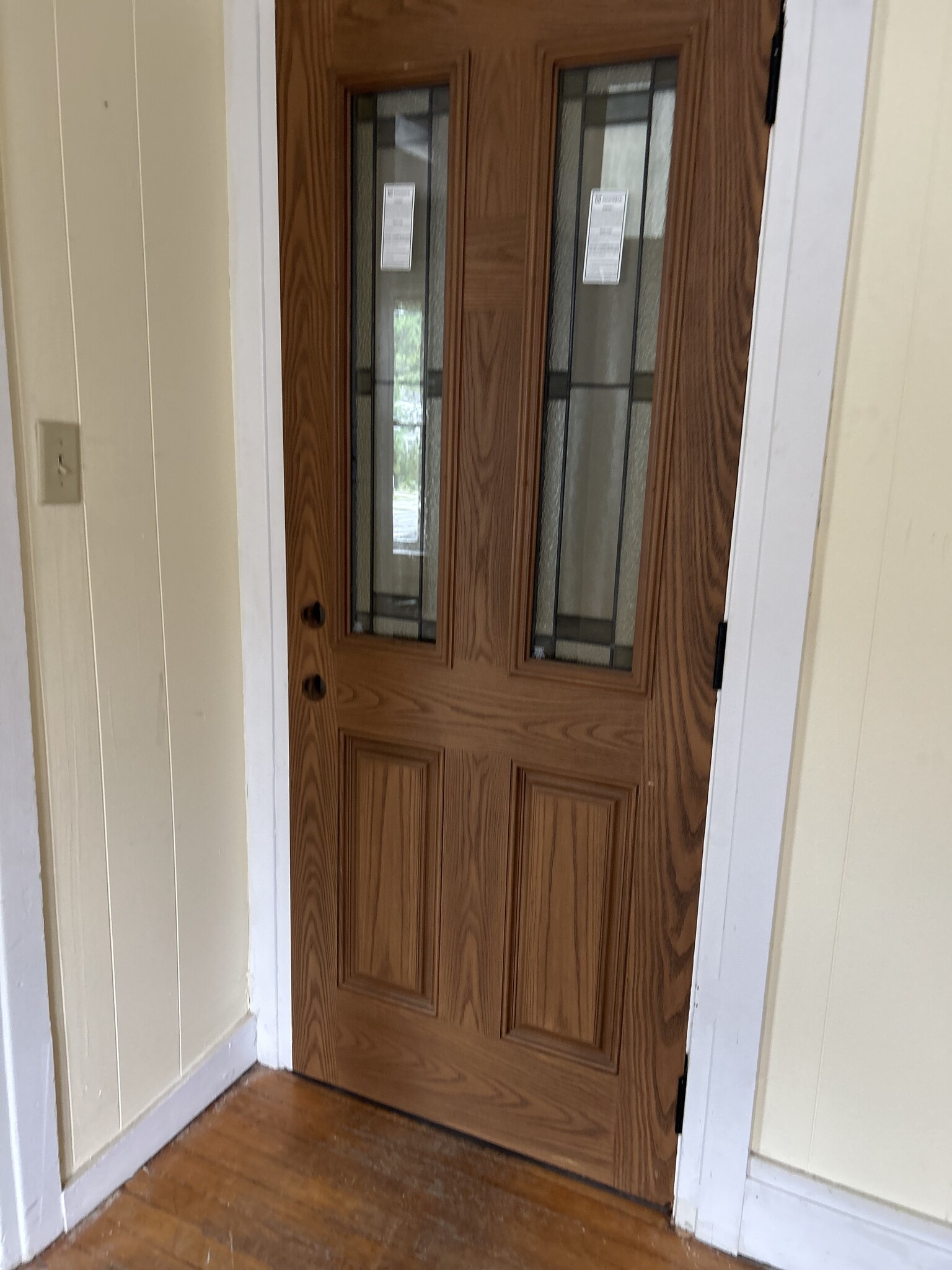 Interior door at top of stairs - 31 Dix Ave