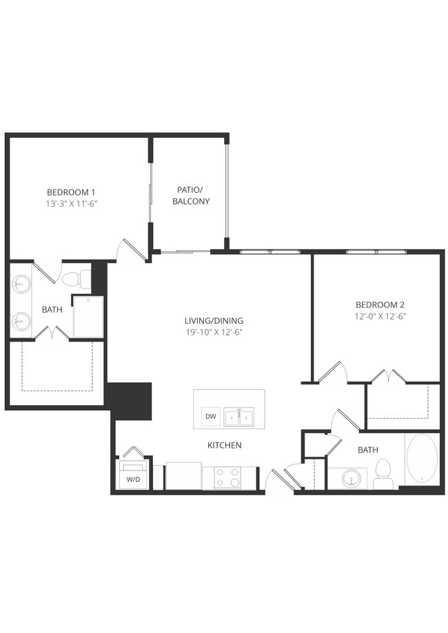 Floorplan - Arpeggio Apartments