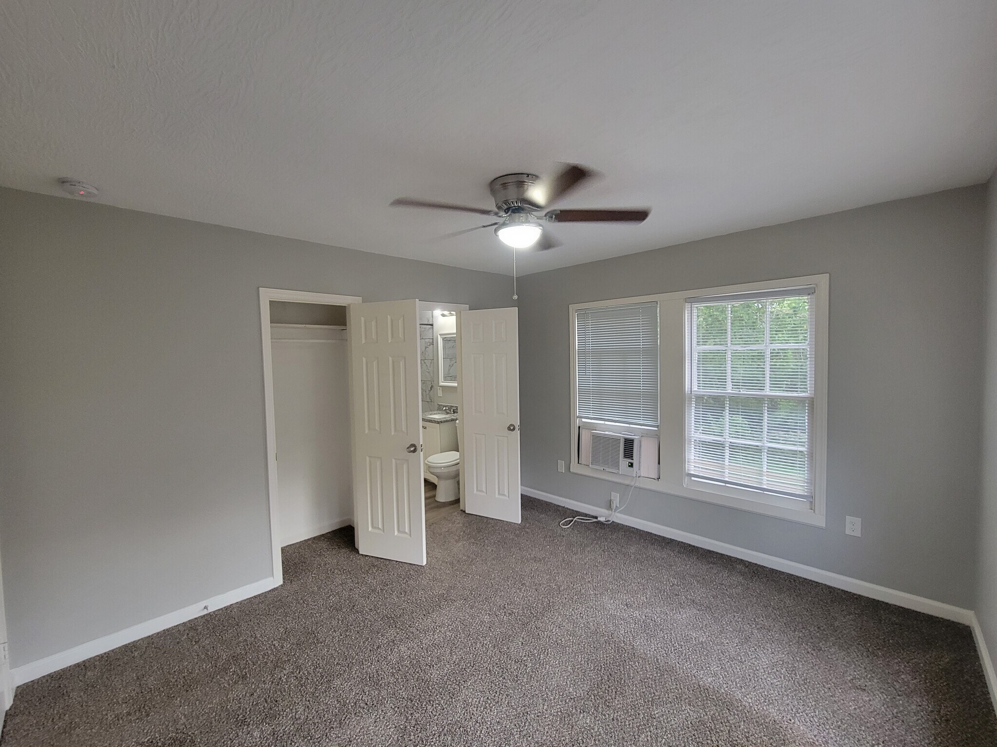 Closet door on left. Bathroom entry on right - 320 S Ashbel St