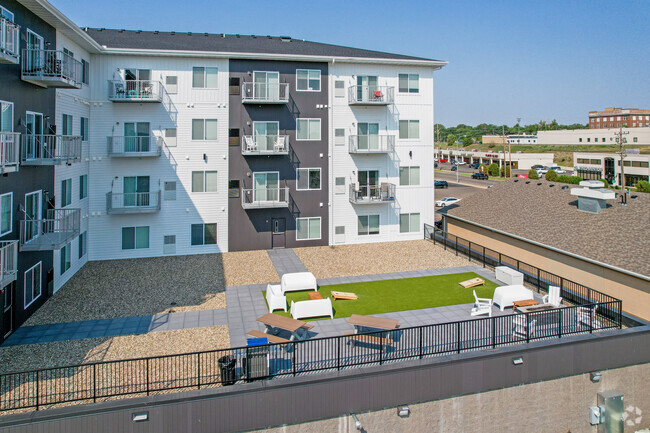 Roof Deck - First Street Lofts in Downtown Bismarck