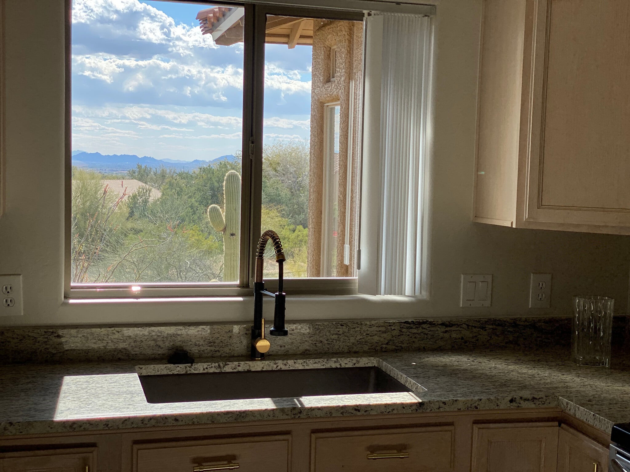 Kitchen window view - 8880 E Paraiso Dr