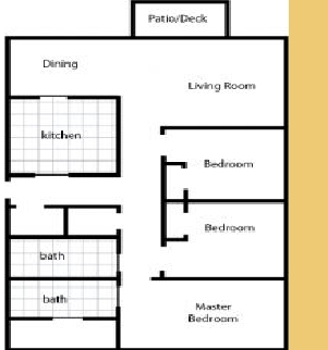 3BR/2BA - Wycliff West Apartments