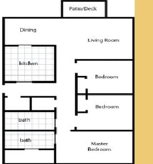 3BR/2BA - Wycliff West