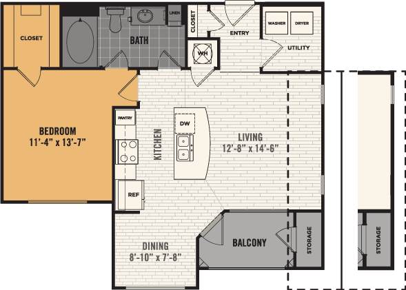 Floorplan - The Royce at 8100