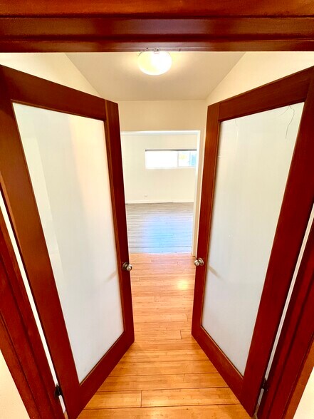 Entrance to Bedroom #1 - 721 Cedar St