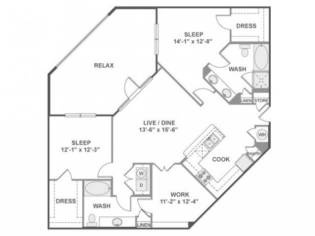 Floorplan - AMLI West Plano