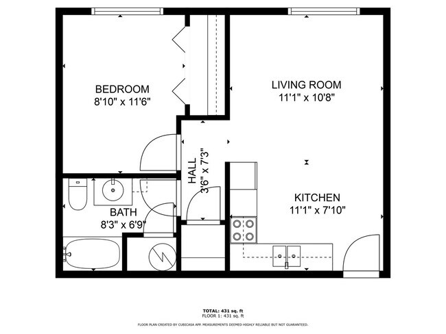 Building Photo - 1 Bedroom, 1 Bath Apartment at the Brookside Apartments!