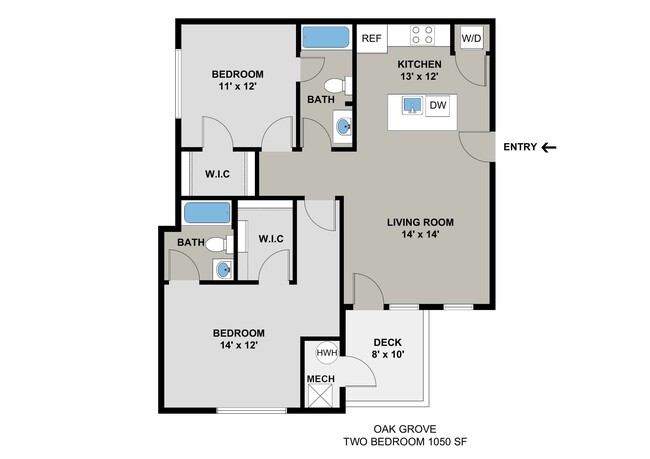 Oak Grove 2BR/2BA - April 2023 Availability - Waterford Woods