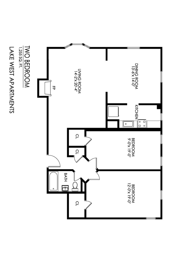 Floorplan - Parkway Manor Apartments