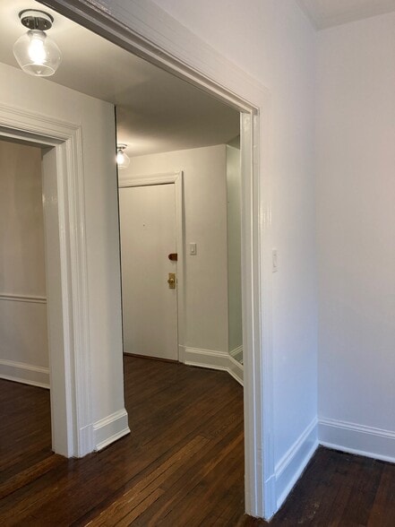 Front door of apartment - 3014 Dent Pl NW