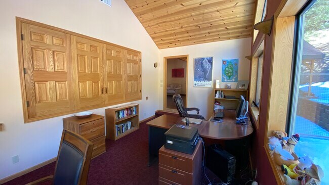 Office with Oak Doors closed - 26927 Manzanita Ct