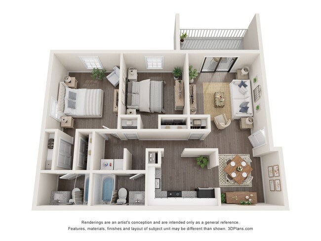 Floorplan - Fields at Peachtree Corners